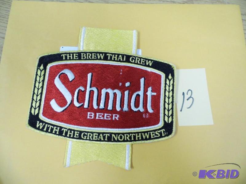 Vintage Schmidt Beer Patch