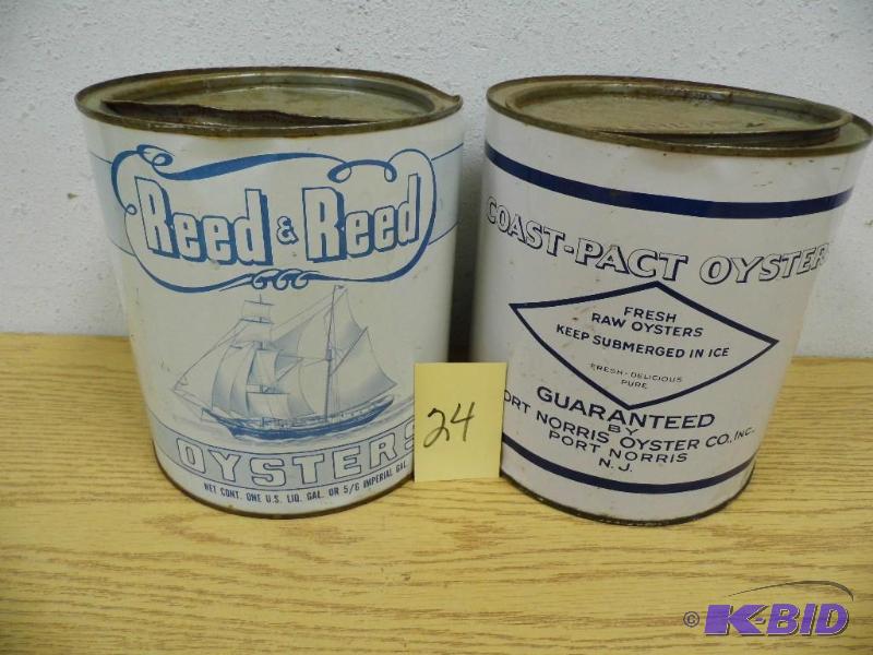 Oyster Cans