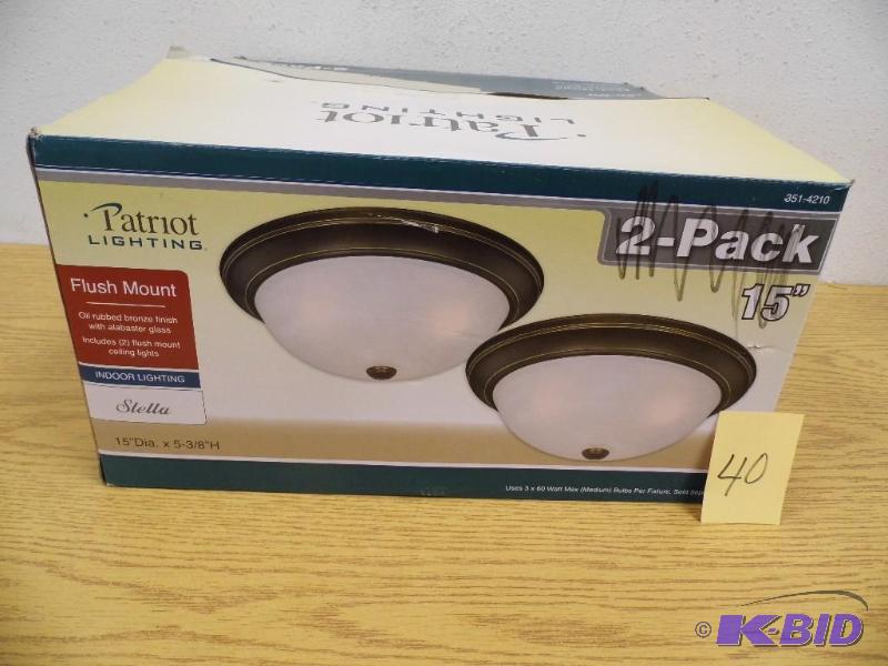 New Flush Mount Light Fixture