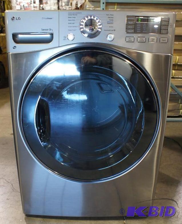 lot 12 image: LG Dryer Model # (DLGX3471V) - SteamDryer fro...
