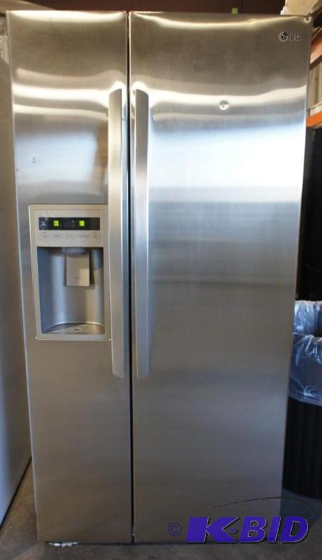 lot 3 image: LG Refrigerator Model # (LSC23924ST) 23.0 Cu....