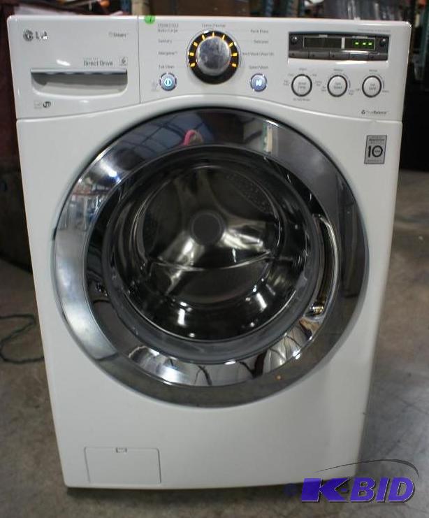 lot 9 image: New LG Washer Model # (WM3250HWA) -SteamWashe...