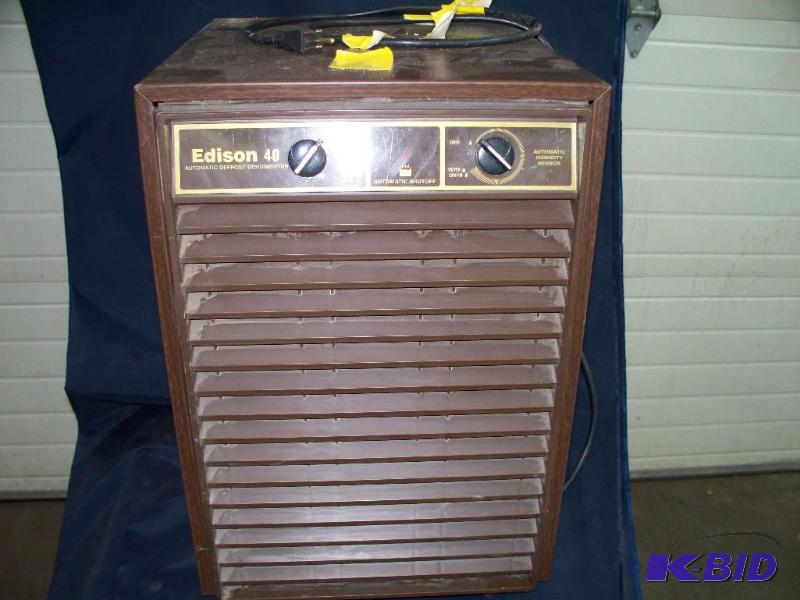 lot 103 image: Edison Dehumidifier works...