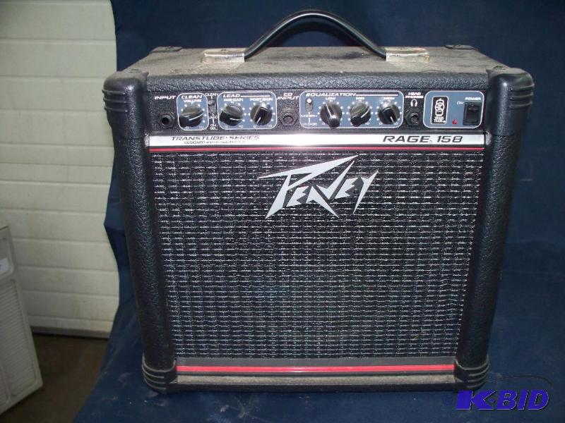 lot 104 image: Peavy amp...