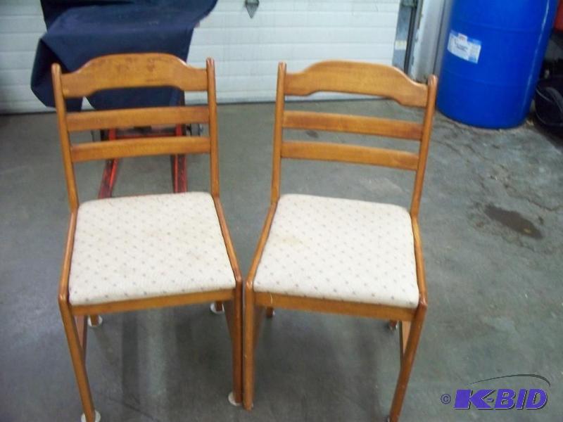 lot 107 image: 2- chairs...