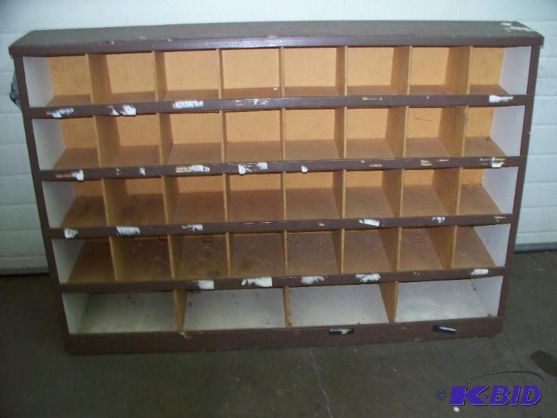 lot 30 image: Open cabinet 32" tall 48" long...