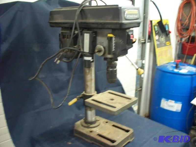 lot 71 image: 8" Drill Press By Central Machinery work...