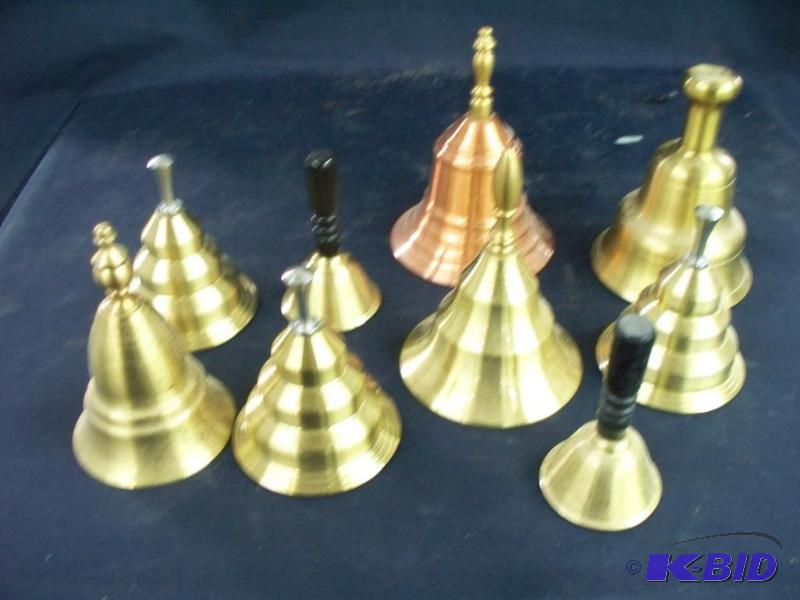 lot 81 image: Lot of different size bells...