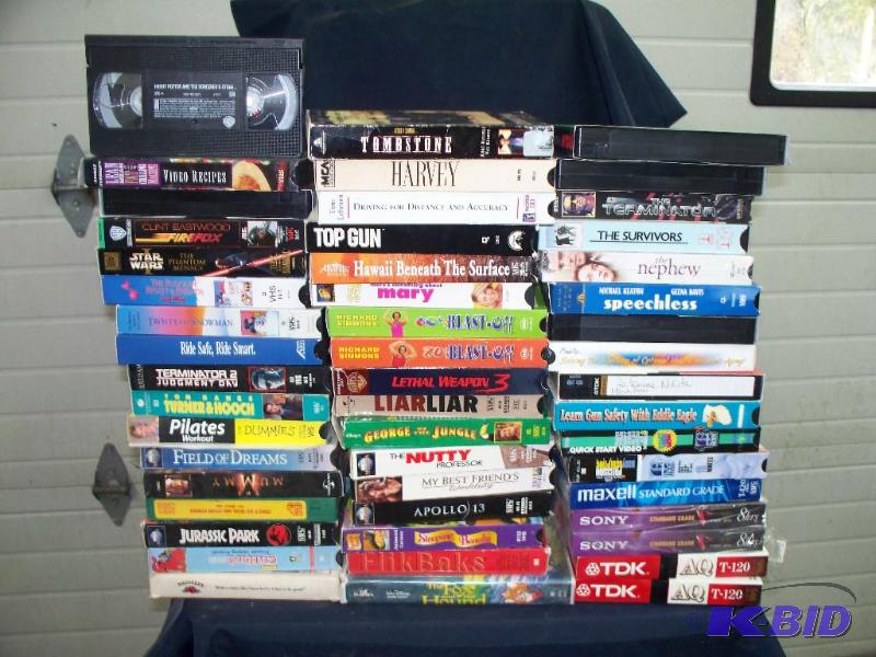 lot 94 image: Lot of VHSs...