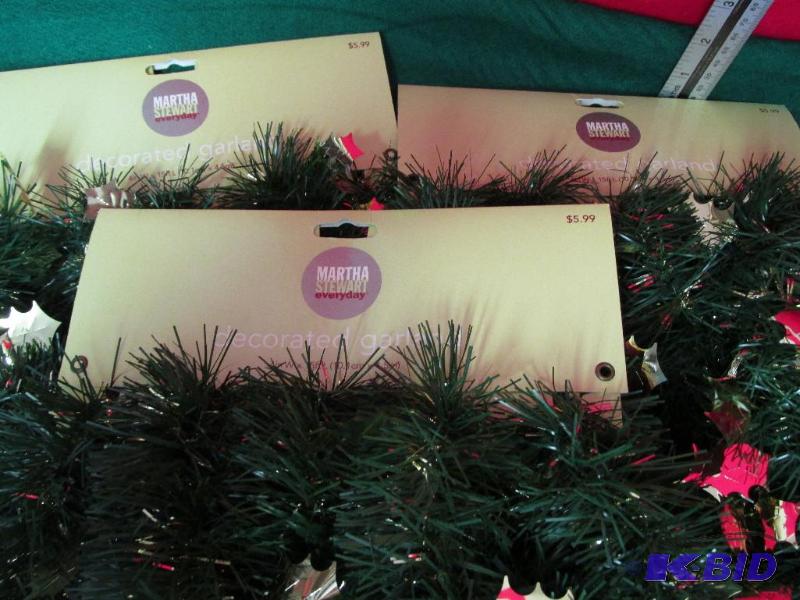 Martha Stewart Garland - 3 packages