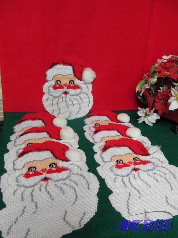 Hand Made Santas