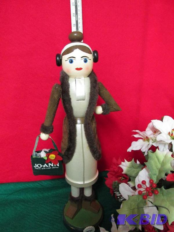 From JoAnn Fabrics - more humor in Nut Cracker Form