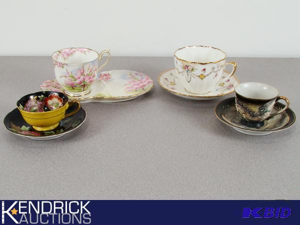 lot 148 image: 4 Antique Tea Cup Sets