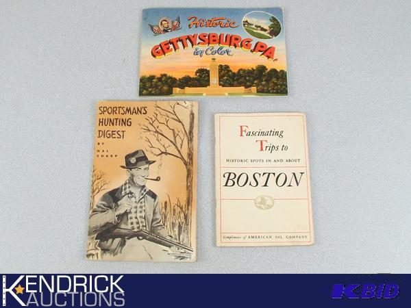 lot 73 image: 3 Vintage Travel Pamphlets and Brochures