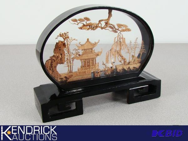 lot 99 image: Encased Chinese Art