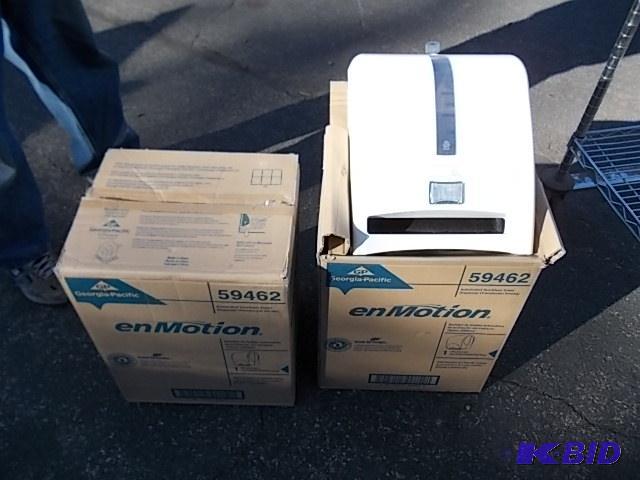 2 Electronic Paper Towel Dispensers &amp Go-...