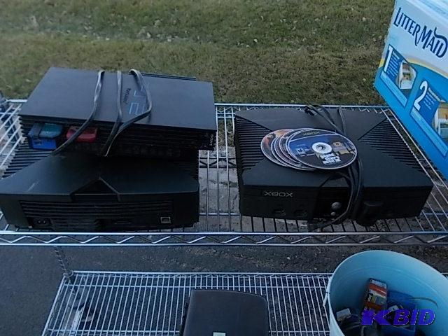 2 Playstation Consoles, 1 XBox Console No Con...