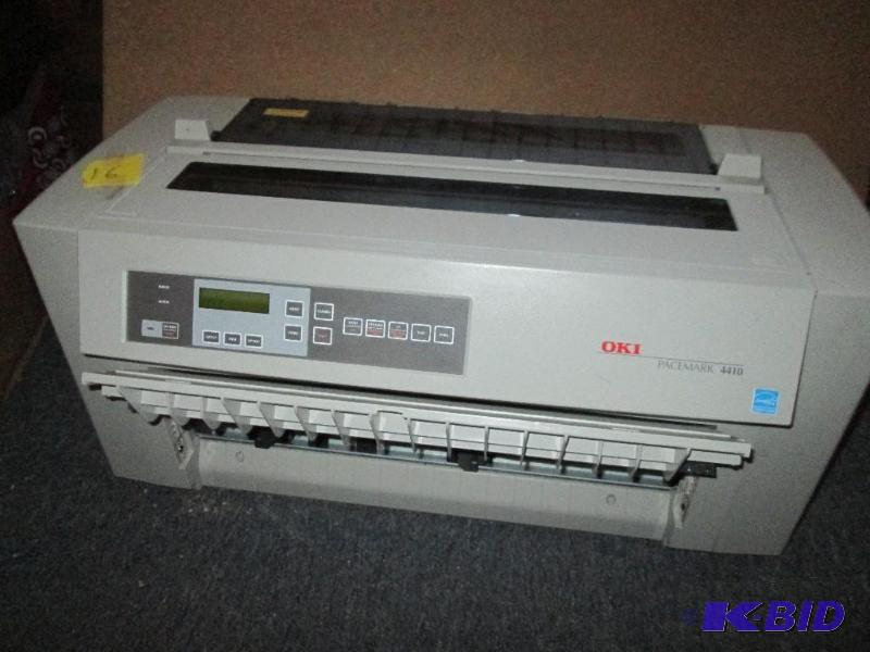 lot 16 image: Commercial OKIdata Pacemark 4410 Dot Matrix P...