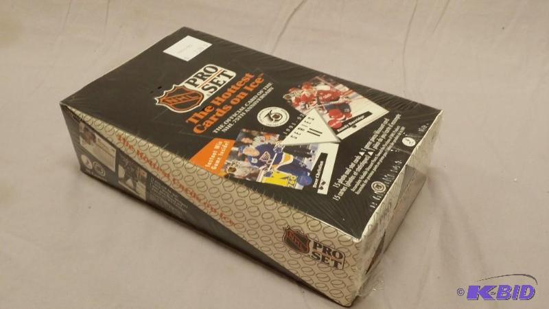 Factory sealed NHL pro set of 1991-92 series....