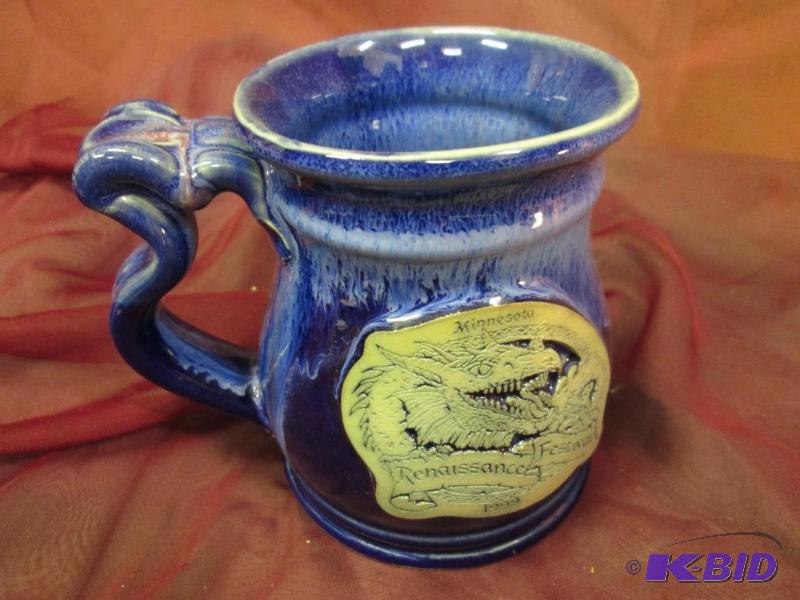 lot 135 image: MN Renaissance Festival mug, 1999...