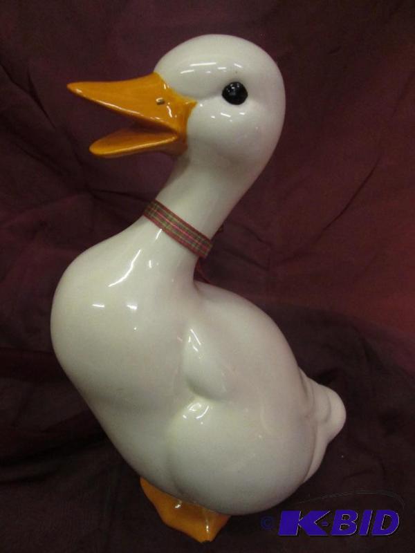 lot 174 image: 12 goose figure...