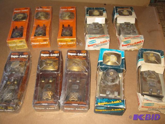 lot 30 image: Jimmy Proof Super Lock door locks with cylind...