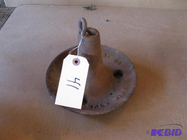 lot 41 image: Mushroom boat anchor, Foundry Co. Mpls, MN...