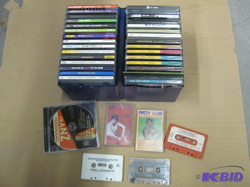 lot 110 image: Assorted Music CDs and CD-ROMs as shown. Some...