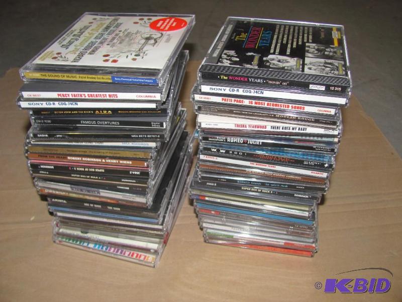 lot 111 image: These CD Jewel Cases are all empty. Ready to ...