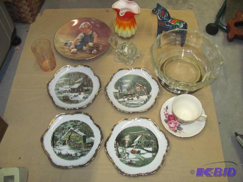 lot 118 image: Assorted Glassware as shown, including Four (...