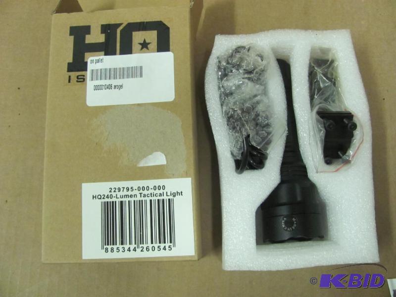 lot 29 image: NEW (in original box) HQ ISSUE HQ 240-Lumen T...