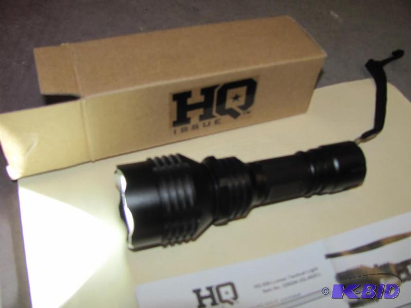 lot 56 image: This NEW (in box) HQ ISSUE 650-Lumen Tactical...
