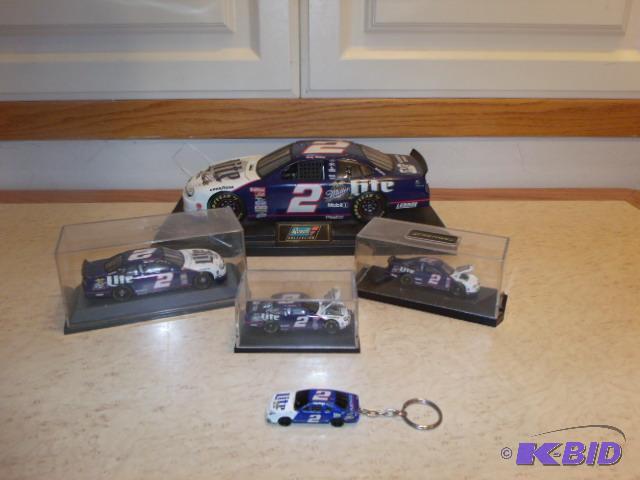 Lot Of 5 Rusty Wallace  Miller Lite Diecast Cars