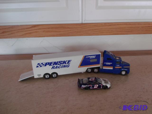 Rusty Wallace  Penske Racing diecast hauler with car