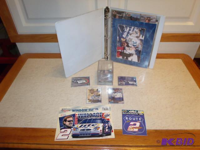Rusty Wallace Trading cards, pictures and decals