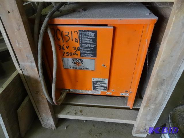 GNB 36 volt fork lift charger. Model GTCII18-...