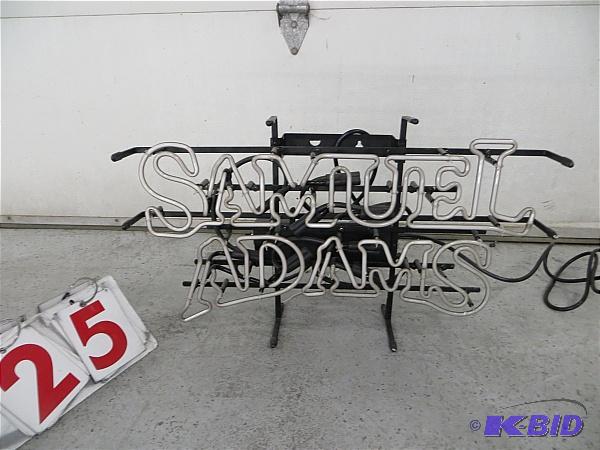 Samuel Adams Neon. Does not light. 15&quotH ...