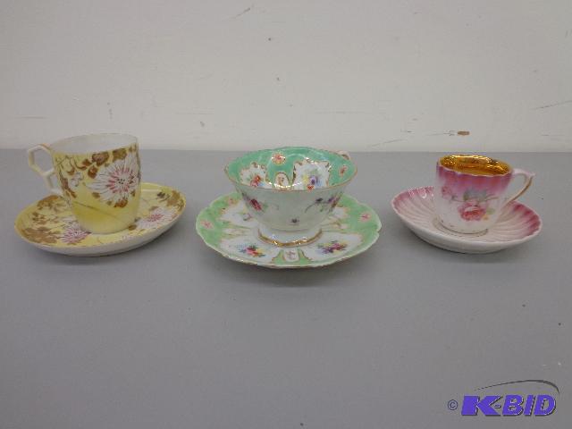 Tea Cup &amp Saucers Assorted Tea Cups Sauce...