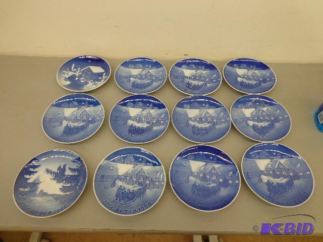 Danish Collector Plates 12 - 7&quot Plates D...