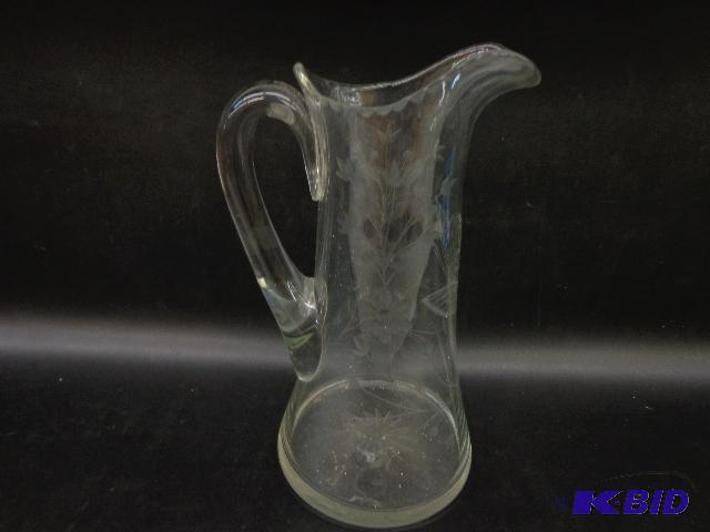 Glass Pitcher Beautiful Pitcher 10 12&quot ...