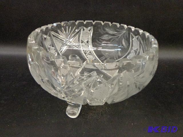 Beautiful Bowl Cut Lead Crystal 9&quot Bowl ...