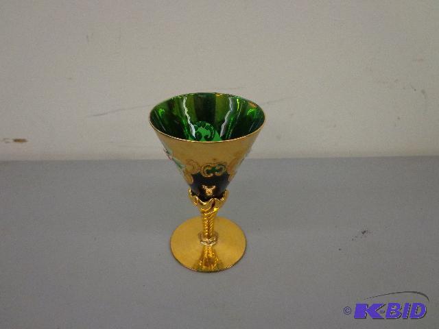 Goblets Lovely Boblet Emerald Painted Goblet...