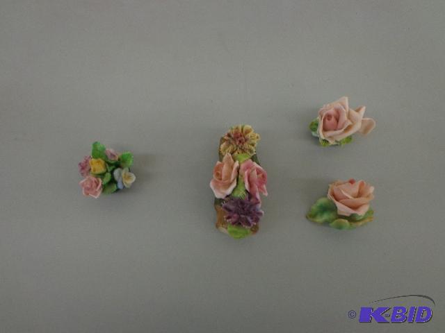 Ceramic Flowers Assorted Ceramic Painted Flow...