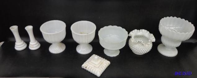 Milk Glass &amp More Assorted Milk Glass Hob...