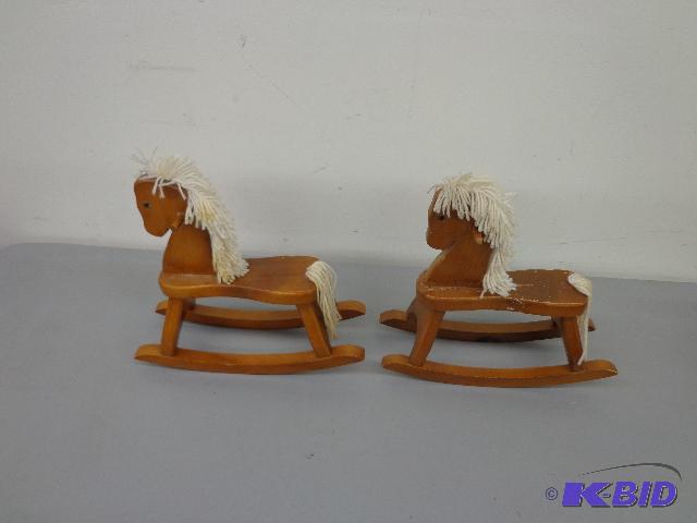 Miniature Rocking Horses Pair of Rocking Hors...