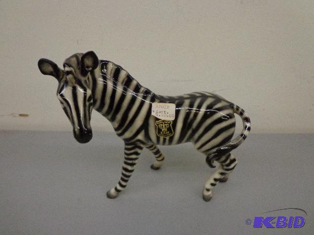 Ceramic Zebra Beautiful Ceramic Zebra Made in...