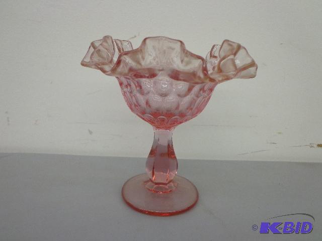 Rose Stemmed Candy Dish Lovely Dish Nice cond...