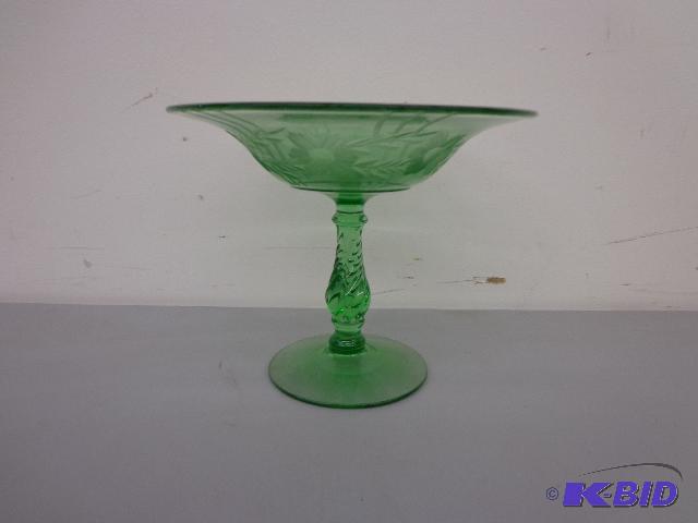Emerald Candy Dish Stemmed Candy Dish 6 12&q...