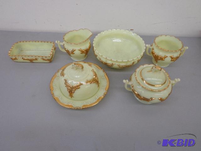 7 Piece Condiment Set 7 Piece Custard Condime...