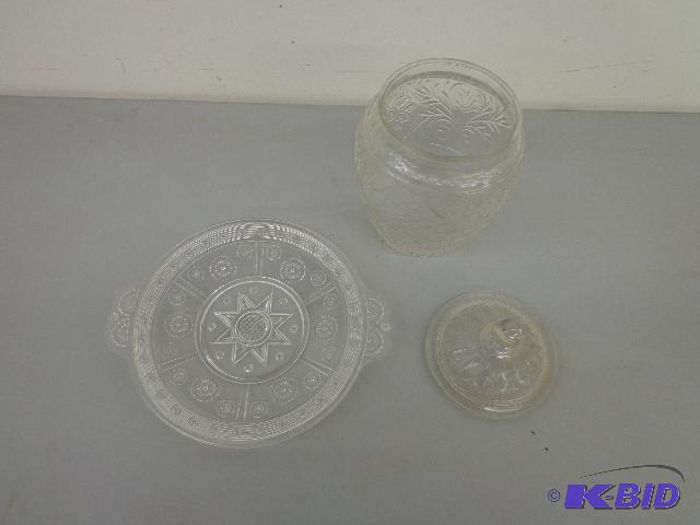 Glass Candy Canister 10&quot Glass Candy Can...